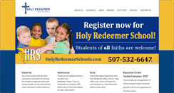 Desktop Screenshot of holyredeemerschools.com